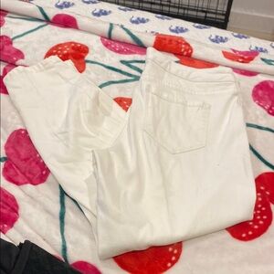 Code Bleu SOHO Skinny Ankle White Jeans PETITE